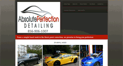 Desktop Screenshot of absoluteperfectiondetailing.com