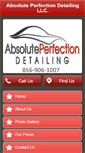 Mobile Screenshot of absoluteperfectiondetailing.com